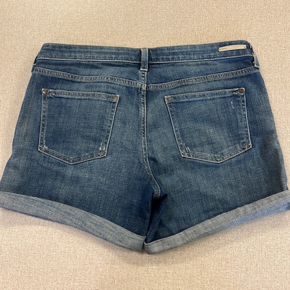 Pilcro and the Letterpress x Anthropology Cuffed Denim Shorts Womens Size 29 - Picture 5 of 10